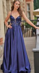 Kendall Corset Fit and Flare Gown